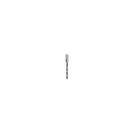 Drill bits for hinges, parallel shank with driving flat