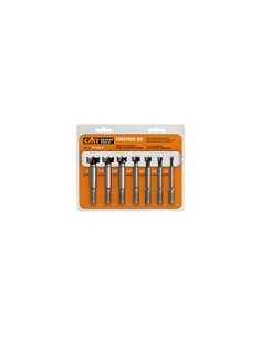 Estuche de 7 brocas de mango cilíndrico tipo Forstner 2