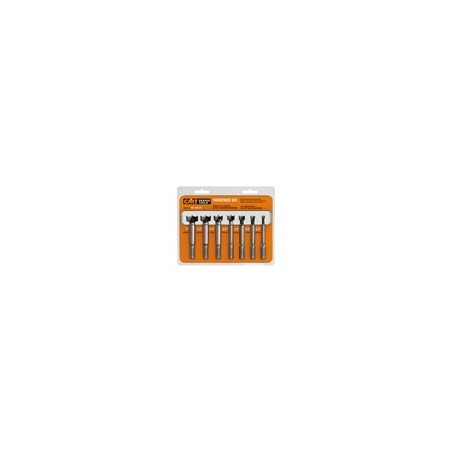 7 piece Forstner bit set