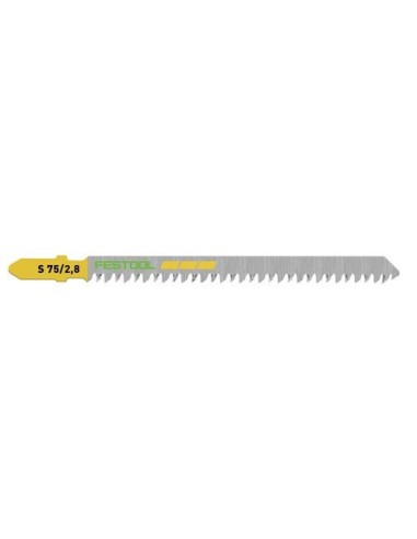 Festool Jigsaw blade WOOD STRAIGHT CUT S 75/2,8/5