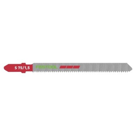 Festool Lame de scie sauteuse PLASTICS PROFILE S 75/1,5/5