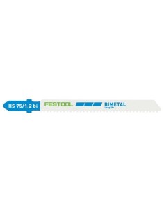 Festool Lame seghetto METAL STEEL/STAINLESS STEEL HS 75/1,2 BI/5