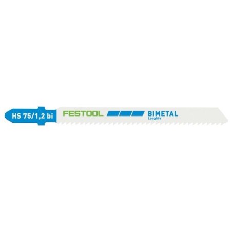Festool Jigsaw blade METAL STEEL/STAINLESS STEEL HS 75/1,2 BI/5