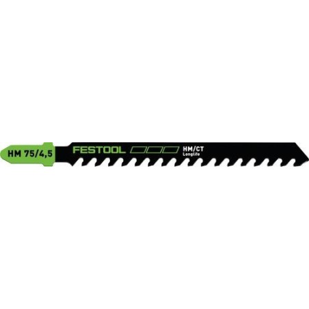 Festool Lame de scie sauteuse BUILDING MATERIALS ABRASIVE MATERIALS HM 75/4,5
