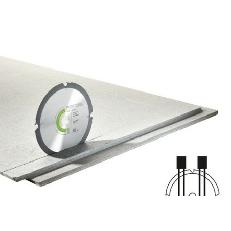Festool Hoja de sierra circular de diamante ABRASIVE MATERIALS DIA 160x1,8x20 F4