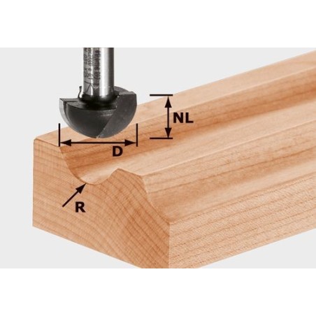 Festool Flute cutter HW S8 R4