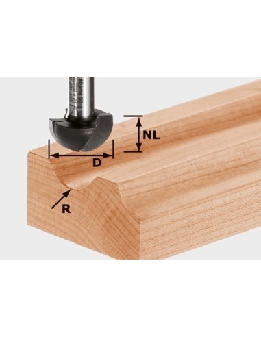 Festool Flute cutter HW S8 R9,7