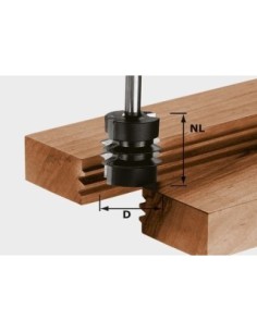 Festool Fresa de encolar HW S8 D34/NL32