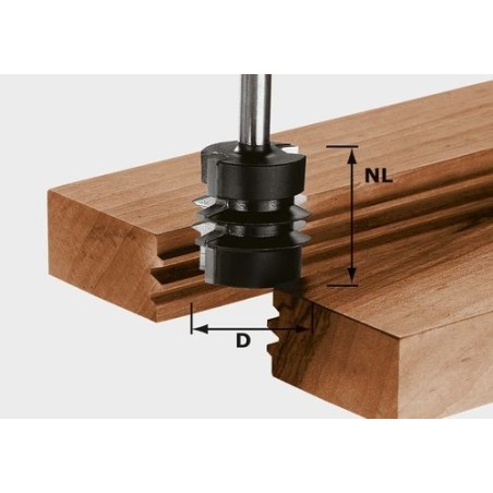 Festool Fresa de encolar HW S8 D34/NL32