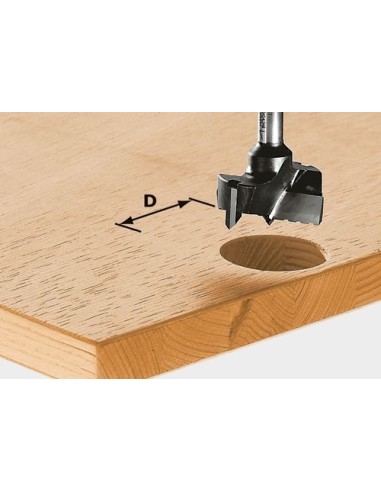 Festool Broca para herrajes HW S8 D35
