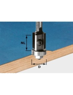 Festool Edge-trimming cutter with reversible blades HW S8 D19/20WM Z2