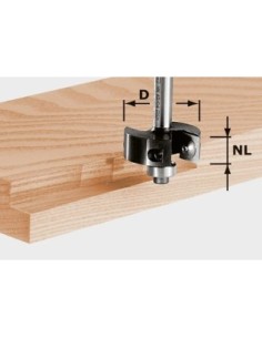 Festool Rebating cutter with reversible blades HW S8 D38/12