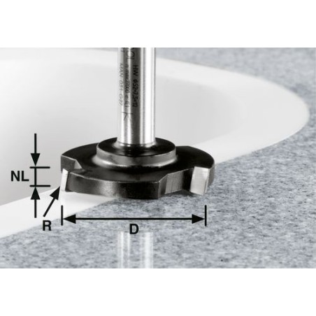 Festool Fraise à surfacer HW D 52/R1ss S12