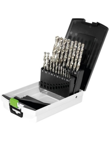 Festool Drill bit case HSS D 1-10 Sort/19