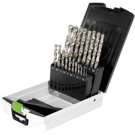 Festool Estuche de brocas HSS D 1-10 Sort/19