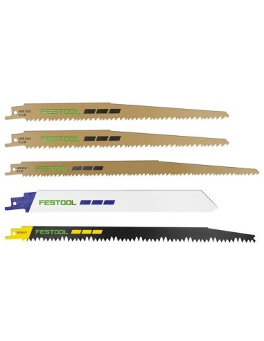 Festool Set di lame per sega a gattuccio RS-Sort/5