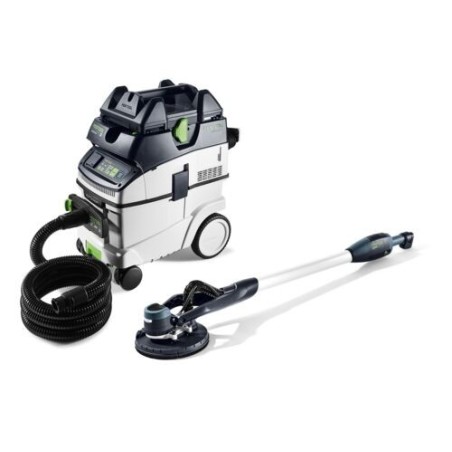 Festool Kit ponceuse à bras et aspirateur PLANEX easy LHS-E 225/CTM 36-Set