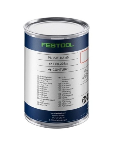 Festool Adhesivo de poliuretano natural PU NAT-KA 65/4