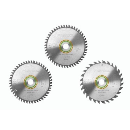 Festool Circular saw blade set KSB-SORT/3 W 160x2,2