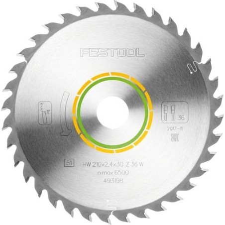 Festool Lama WOOD UNIVERSAL HW 210x2,4x30 W36