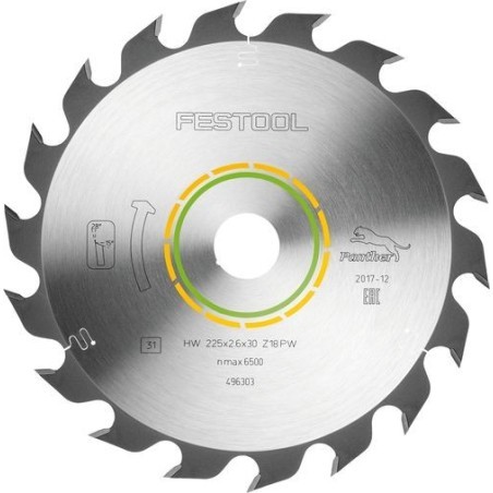Festool Lama WOOD RIP CUT HW 225x2,6x30 PW18