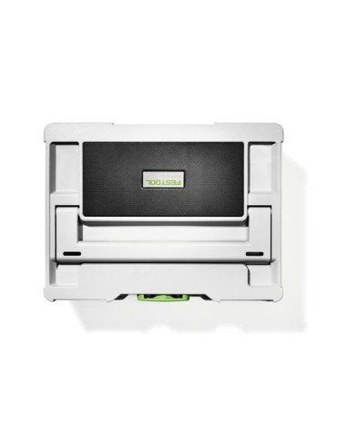 Festool Systainer³ avec enceinte Bluetooth® intégrée TOPROCK SYS3 BT20 M 137 USB-C