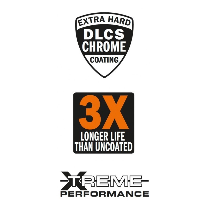 Solid carbide up & downcut spiral bits - DLCS Chrome Coating- Long Life