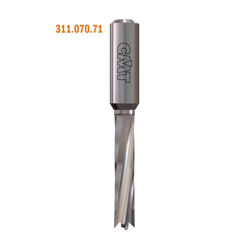 Solid Carbide Dowel Drills - LONG LIFE SHARPENING, S10mm - L70mm