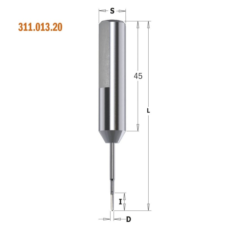 Solid Carbide Dowel Drills - LONG LIFE SHARPENING, S10mm - L70mm