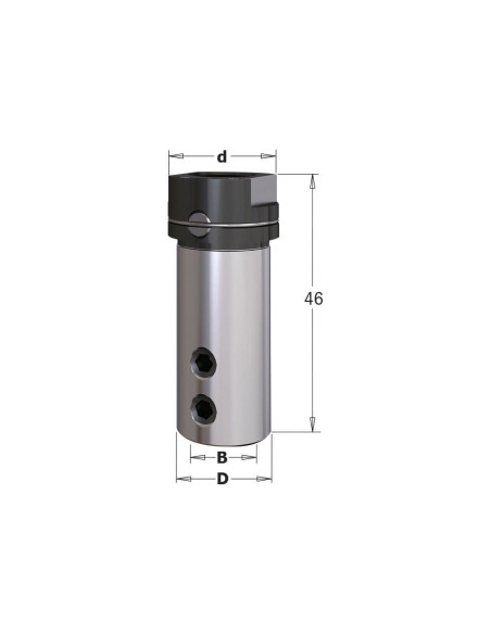 Diamantbeschlagbohrer - LANGLEBIGES SCHÄRFEN, S 10mm - L 57,5mm