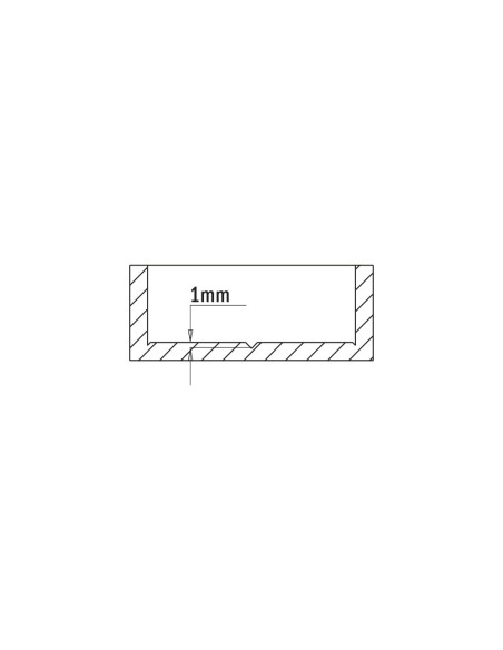 Mèches à façonner pour charnières, S10mm - L77mm