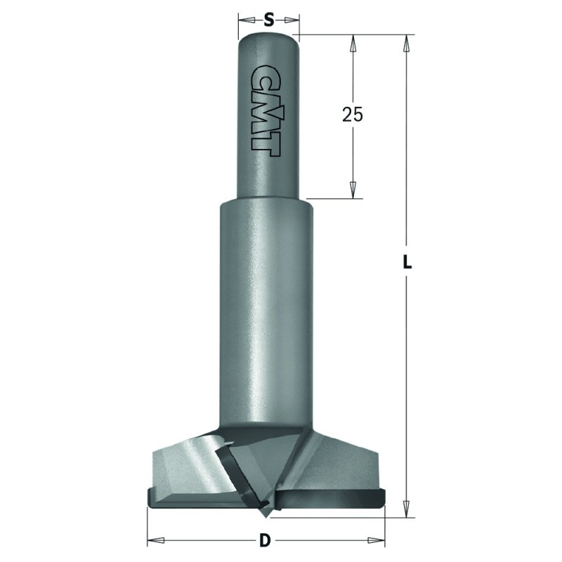 DP - Hinge Boring Bits - LONG LIFE, S10mm - L70mm