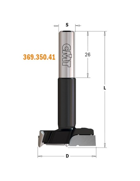 XTREME Mèches à façonner, S10mm - L70mm