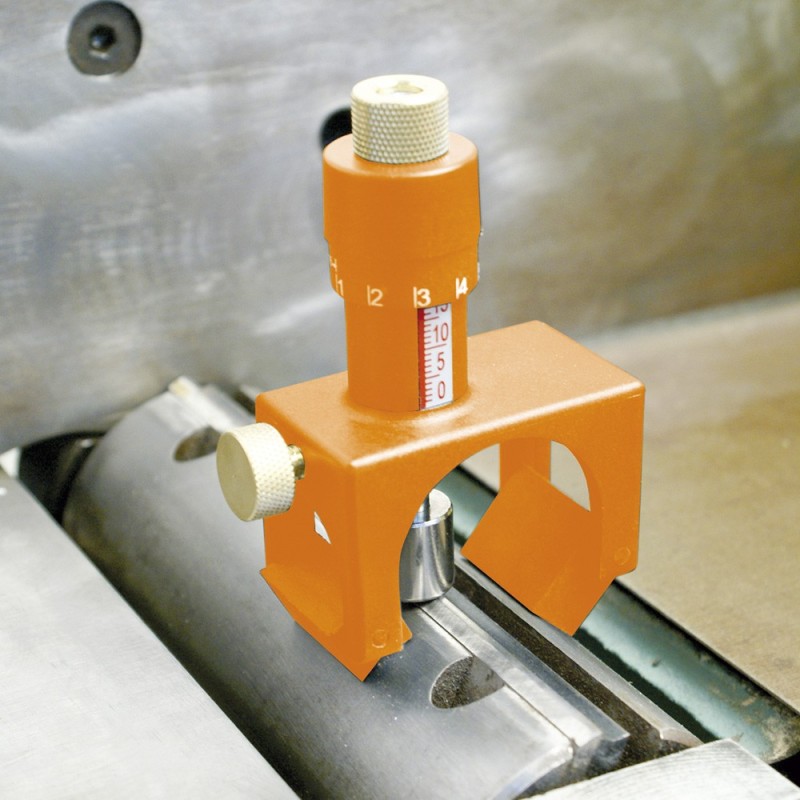 Set mit 2 magnetischen Reglern für Hobelmesser