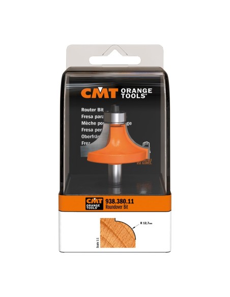 Roundover router bits