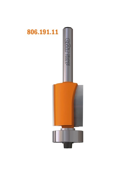 Flush trim router bits