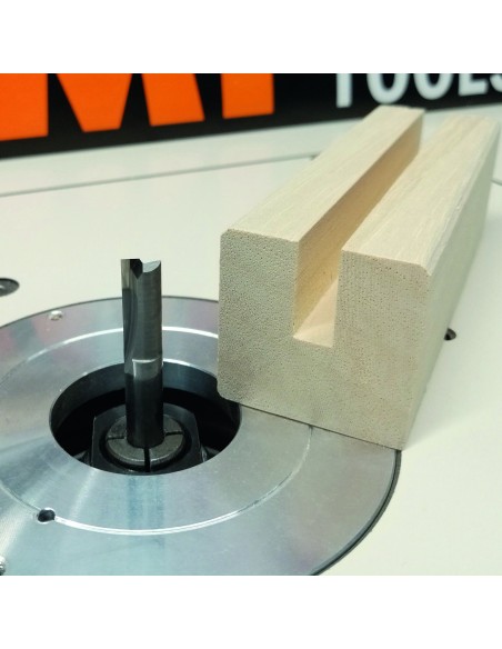 Straight router bits, short series