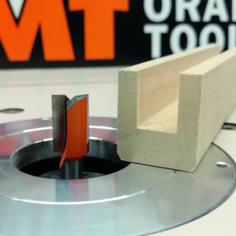 Straight router bits, short series