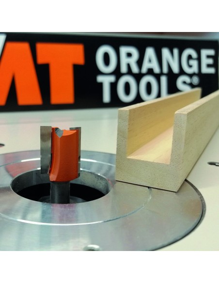 Straight router bits, short series