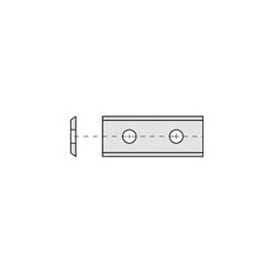 Plaquettes réversibles HWM - 2 tranchants - 35° 2