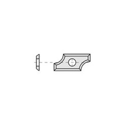 Coltelli reversibili per raggiare in HWM - 2 taglienti - 35° 2