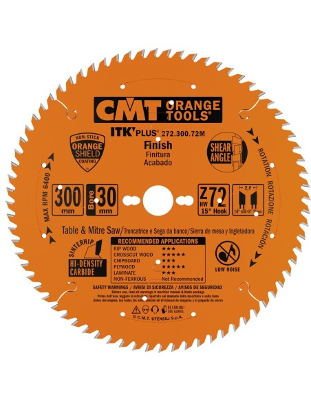 ITK Plus finishing Thin Kerf saw blades