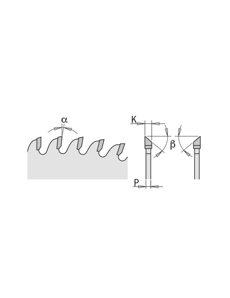 Industrial low noise & chrome coated cut-off circular saw blades for two-sided melamine