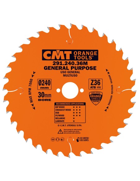 Lames circulaires pour coupes transversales