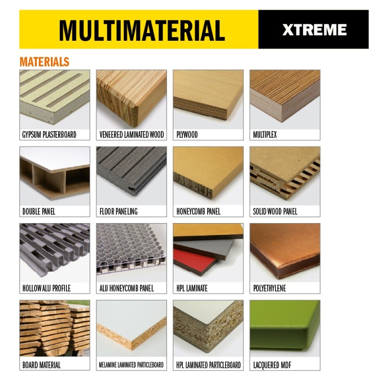 Lame per multi materiali - LONG LIFE