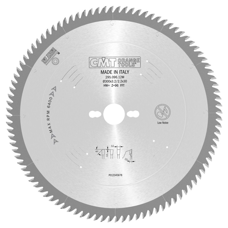 Sierra circular para melamina y laminados, larga duración, línea XTreme