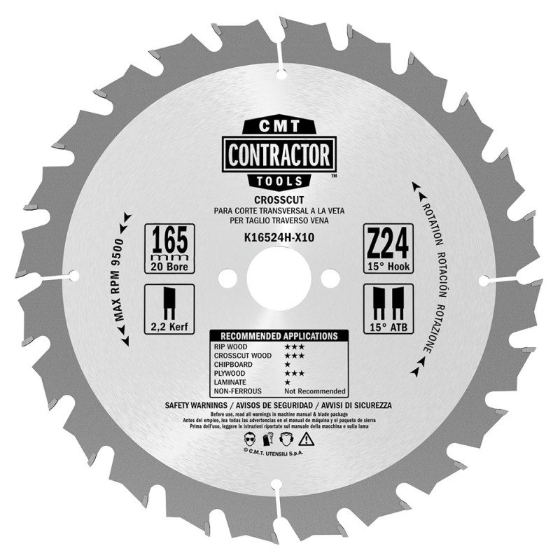 K Contractor® - Lames circulaires Contractor - Masterpack