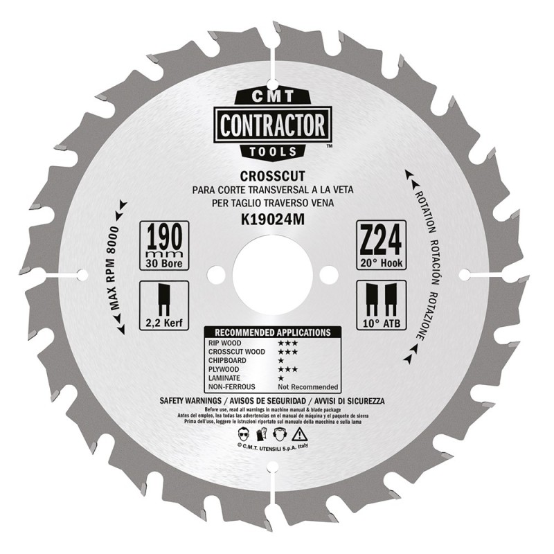 K Contractor® -Lame Contractor in confezione Masterpack