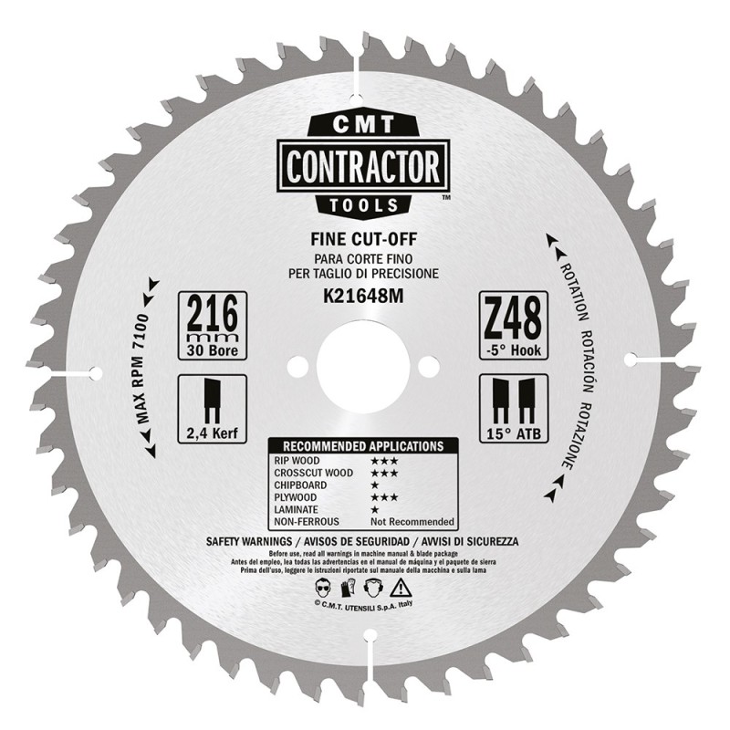 K Contractor® - Contractor circular saw blade in Masterpack