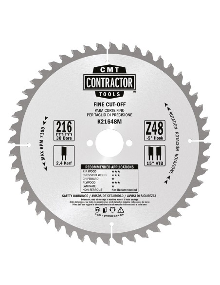 K Contractor® - Contractor circular saw blade in Masterpack